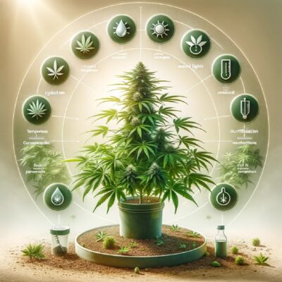 Healthier Cannabis - A variety of cannabis plants with different colors and shapes, showcasing the diversity of the cannabis plant.