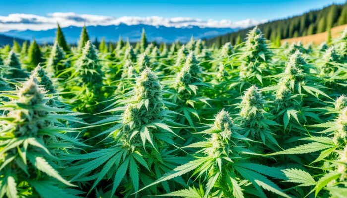 Cannabis plant food